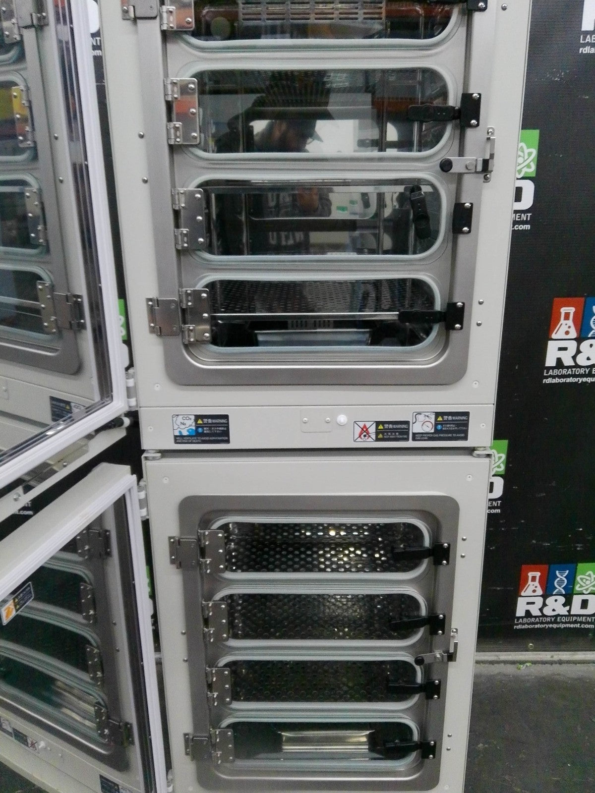 PHCbi MCO-170M-PA O2/CO2 Double Stack Incubator FULLY TESTED