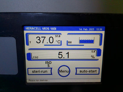Thermo HERAcell Vios 160i Double Stack Copper Lined CO2 Incubators (2021)