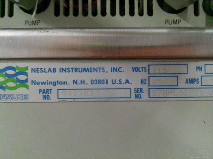 Neslab 900303 RTE-110 Pyrometer Refrigerated Chiller/ Recirculator FULLY TESTED
