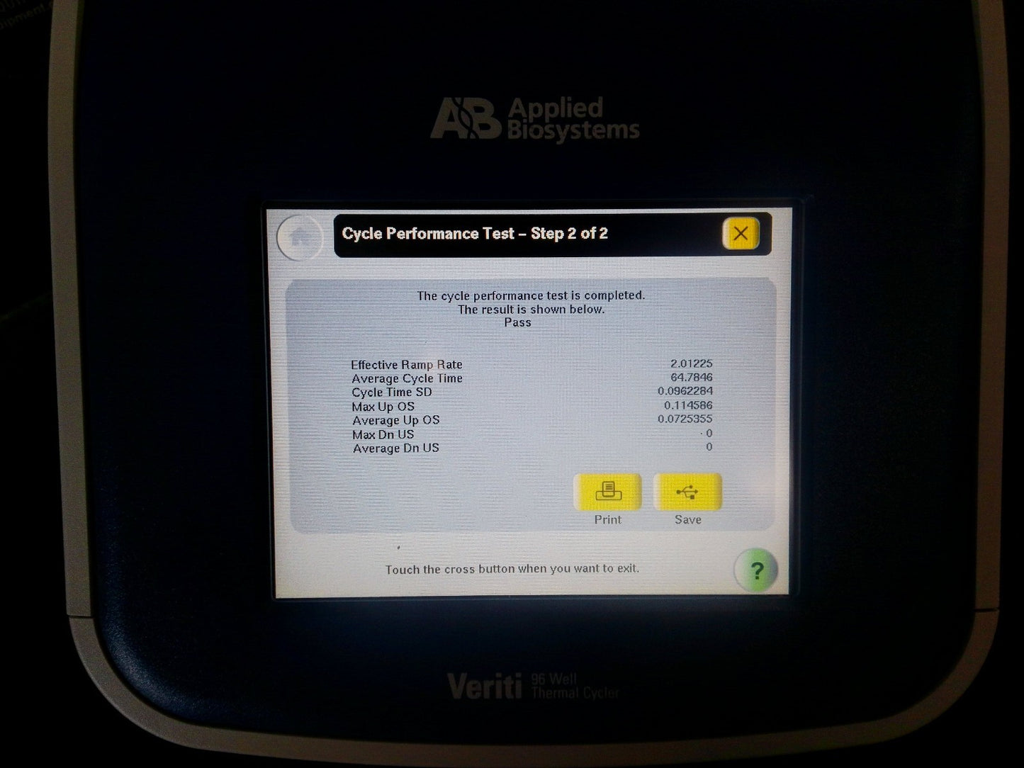 Applied Biosystems 9902 Veriti 96-Well PCR Thermal Cycler (2014) TESTED