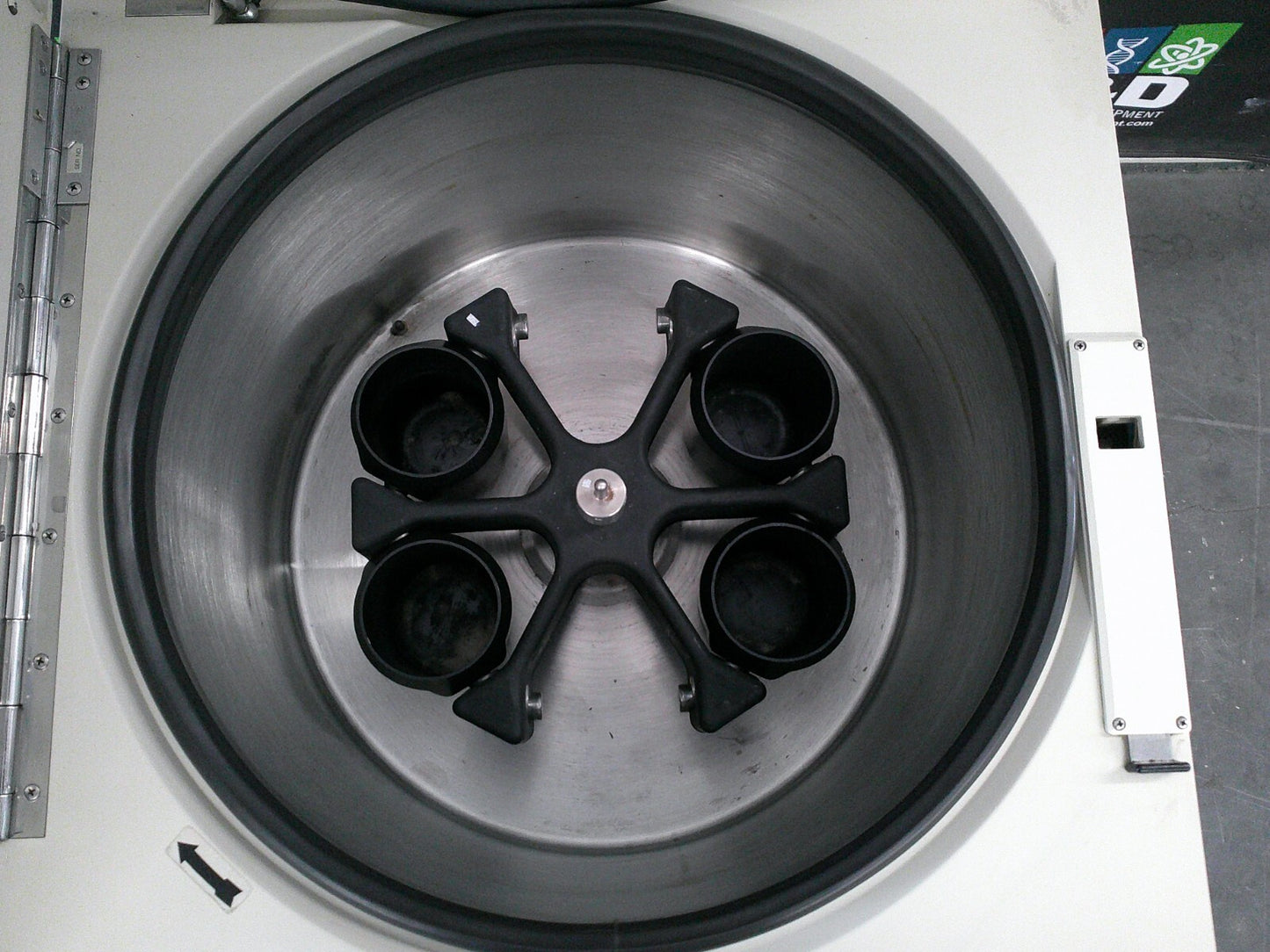 Beckman Coulter J-6B Floor Centrifuge JS-4.2 Rotor & Buckets(x4) FULLY TESTED