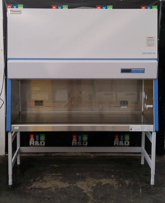 Thermo Scientific 6ft 1377 A2 Biosafety Cabinet w/UV & Stand FULLY TESTED