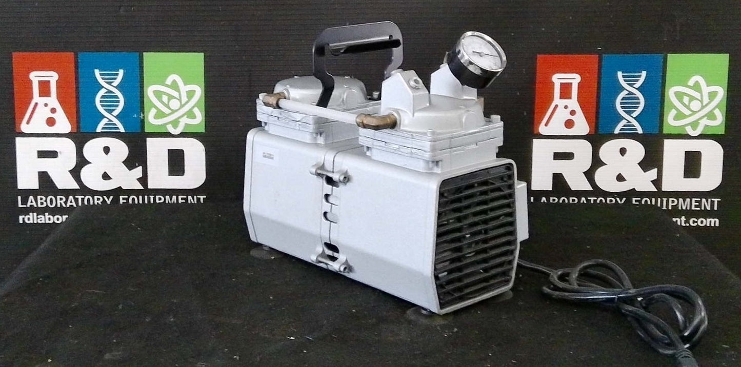 Gast DAA-V715-EB High-Capacity Vacuum Pump, with Gauge, Regulator, Relief