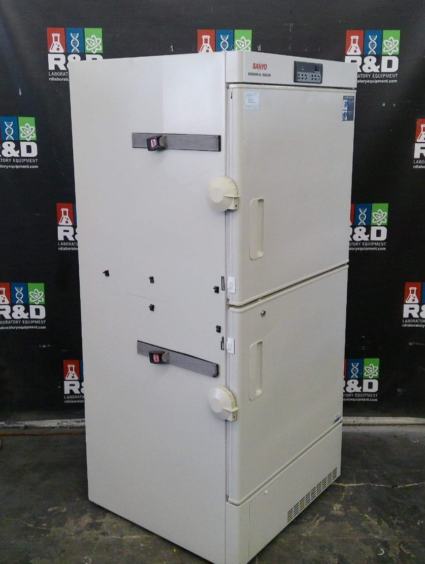 Sanyo MDF-U537 Two-Door Biomedical -30C Lab Freezer 17Cf 120V FULLY TESTED
