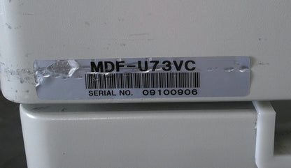 Sanyo MDF-U73VC VIP Series -86 C Ultra Low Freezer 26Cf 220v -80 FULLY TESTED