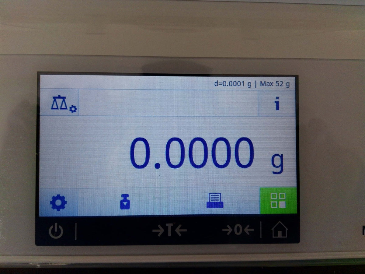 Mettler Toledo ME54TE Analytical Balance 52 g x 0.1 mg