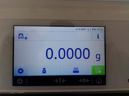 Mettler Toledo ME54TE Analytical Balance 52 g x 0.1 mg