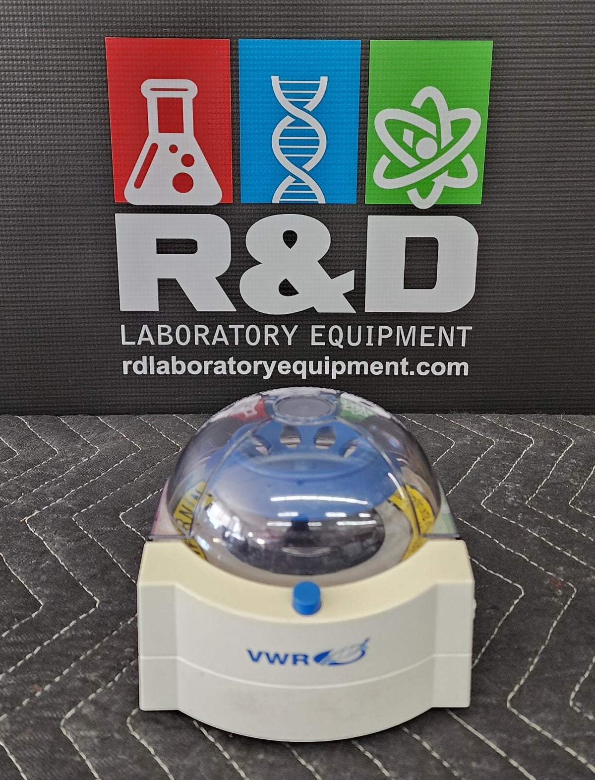 Small Rotor Storage VWR Galaxy Mini Centrifuge 8 Tube Rotor 120v FULLY TESTED