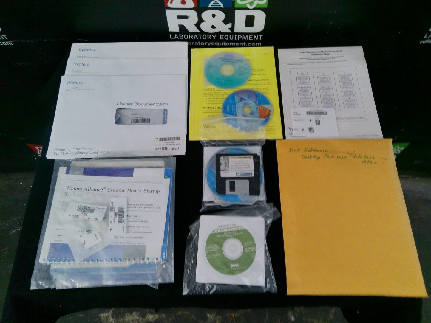 Waters 2695 Separation Module, 2487 Dual Absorbance Detector & Column Heater