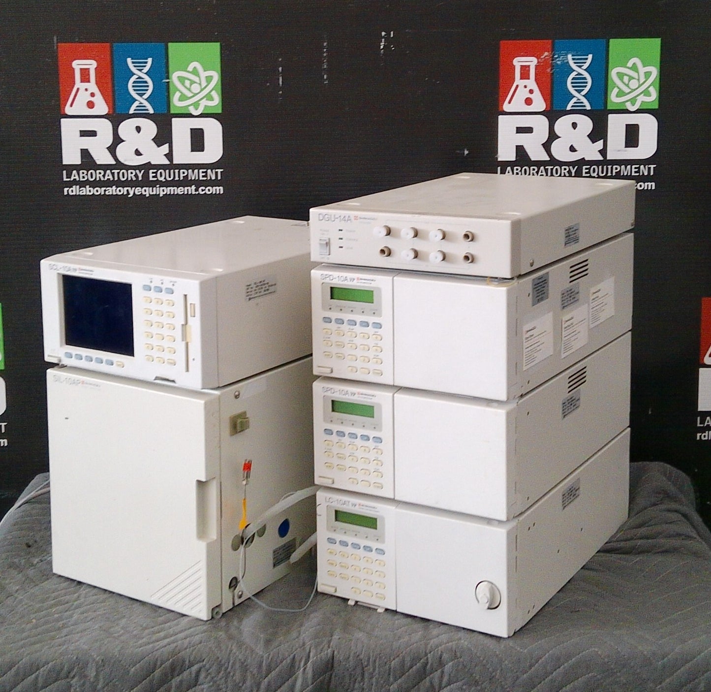 Shimadzu SIL-10 VP HPLC Auto Injector, Liquid Chromographer, UV-VIS System