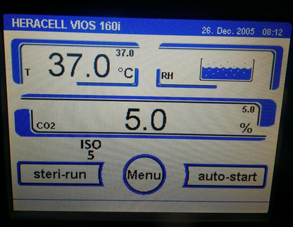 Thermo HERAcell Vios 160i Copper Lined CO2 Incubator (2022) Calibrated