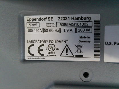 Eppendorf 5385 ThermoMixer FP w/ Microplates Deepwell Thermoblock FULLY TESTED