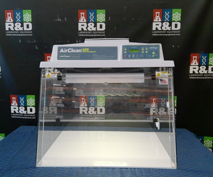 AirClean Systems PCR 3ft Laminar Flow Workstation w/HEPA & Blower, FULLY TESTED