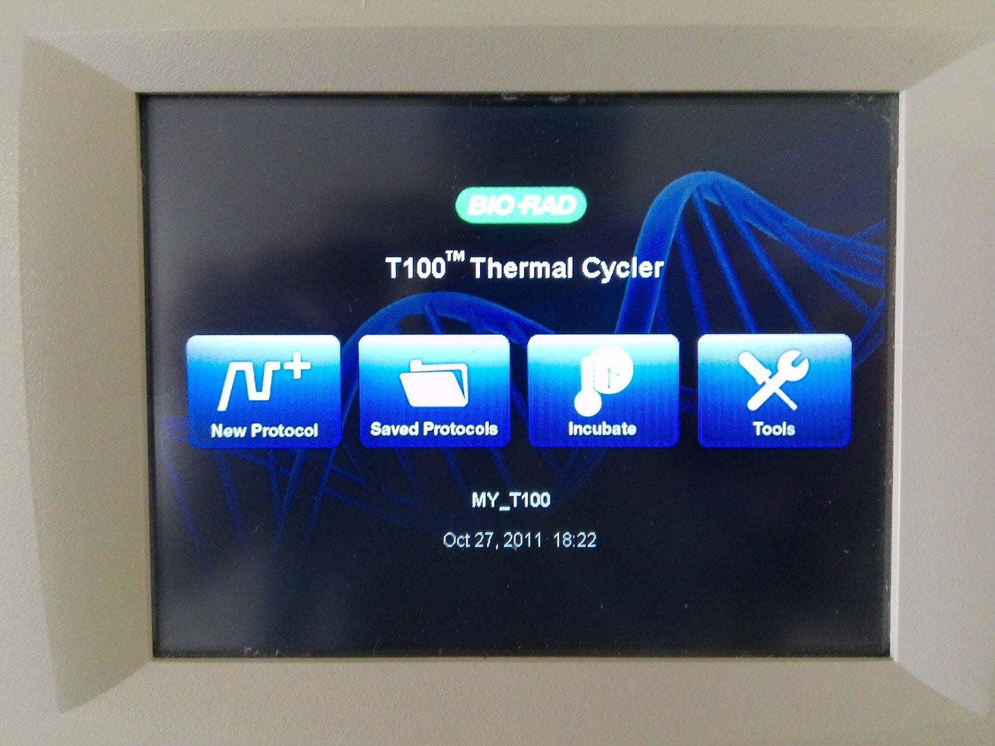 Bio-Rad T100 96 Well Thermal Cycler PCR Gene Analysis System