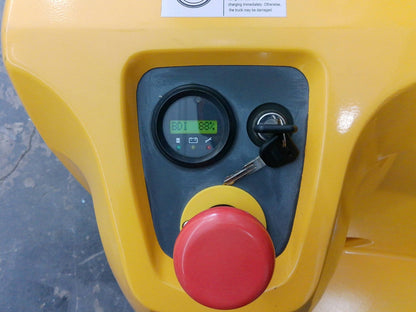 XILIN Electric Forklift Walkie Straddle Stacker CTD15-III, 3300lb Up To 220”High