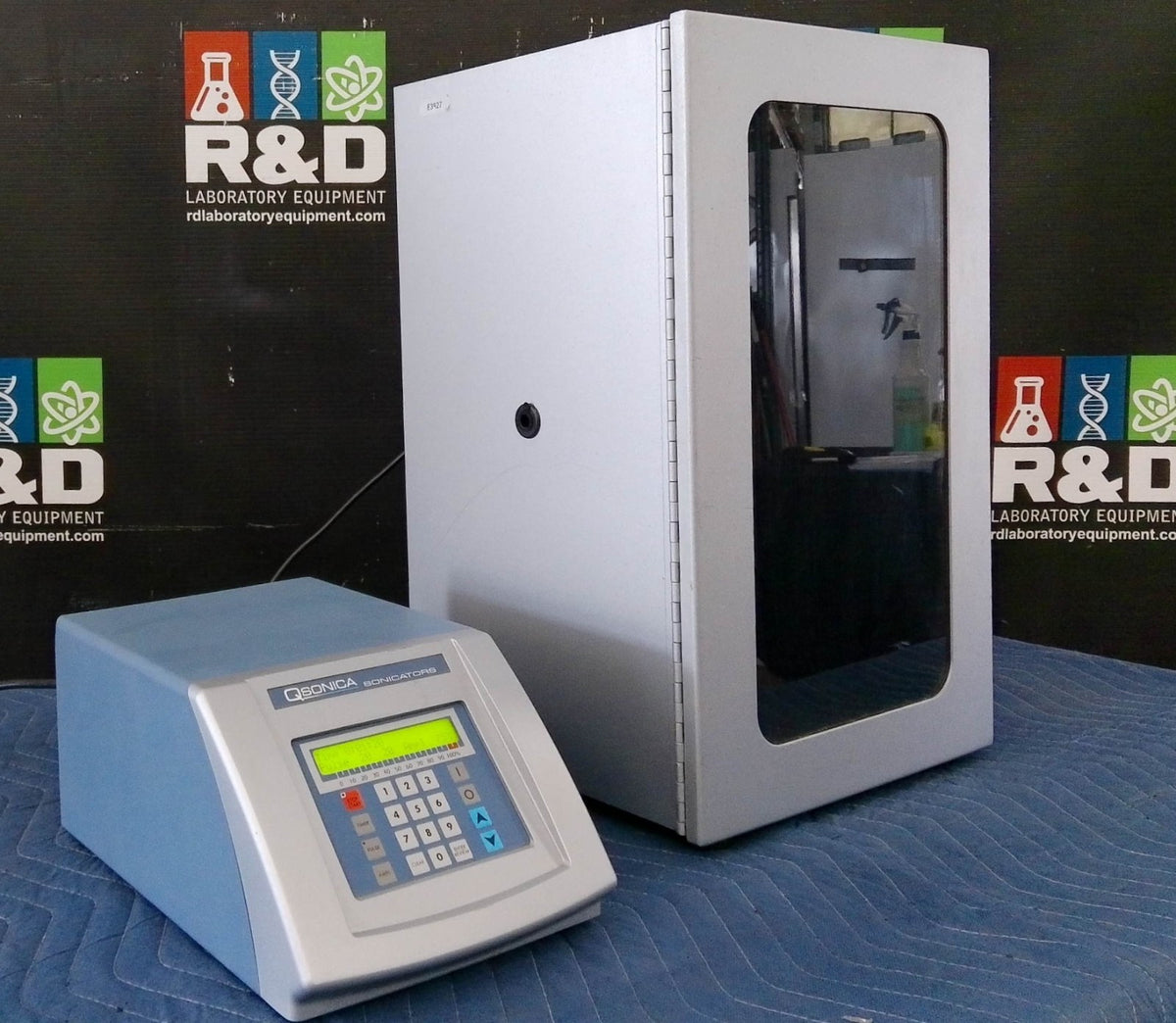 Qsonica Q125 Sonicator Homogenizer w/ Sound Enclosure