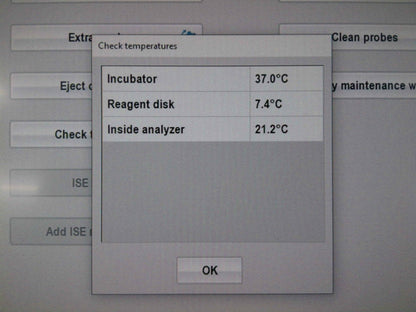 Thermo Fisher Scientific 864 Indiko Clinical Chemistry Analyzer w/ PC & Software