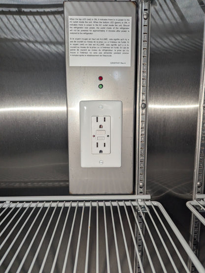 FisherBrand FBG49CSGA Isotemp Glass Double Door Laboratory Refrigerator  49Cf