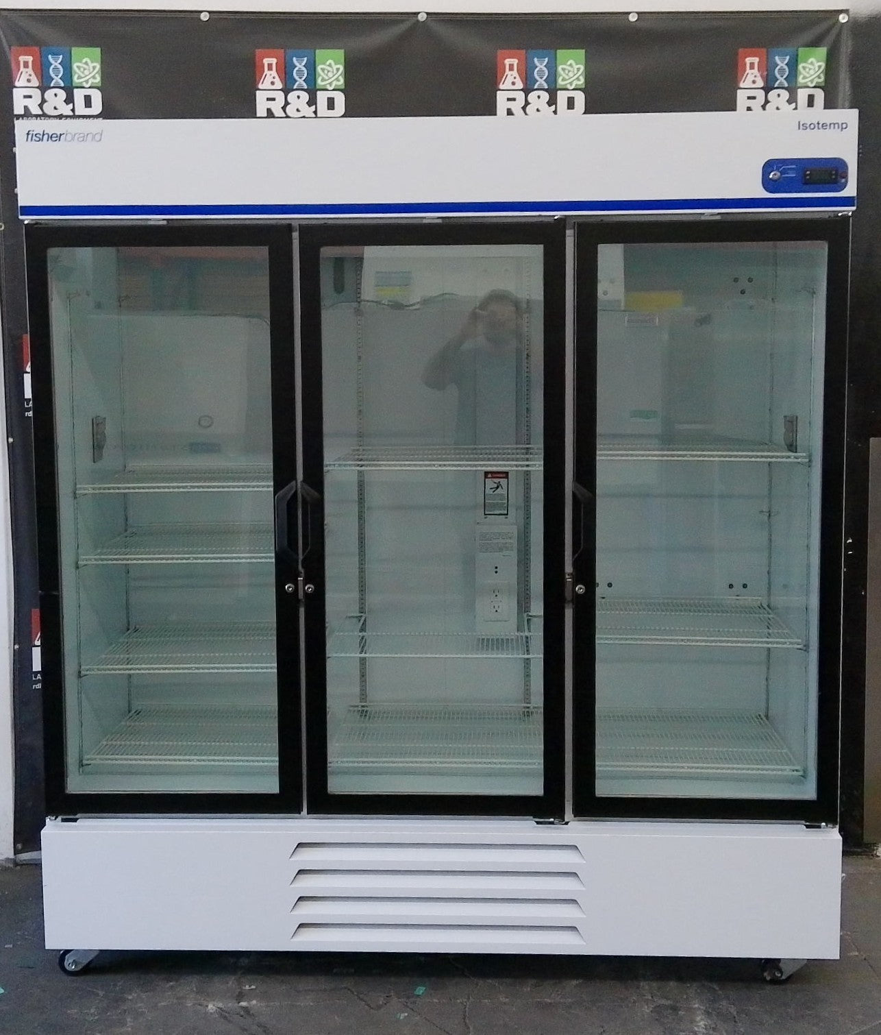 Fisherbrand Isotemp 3 Glass Door Laboratory +4C Refrigerator 72Cf (2021)