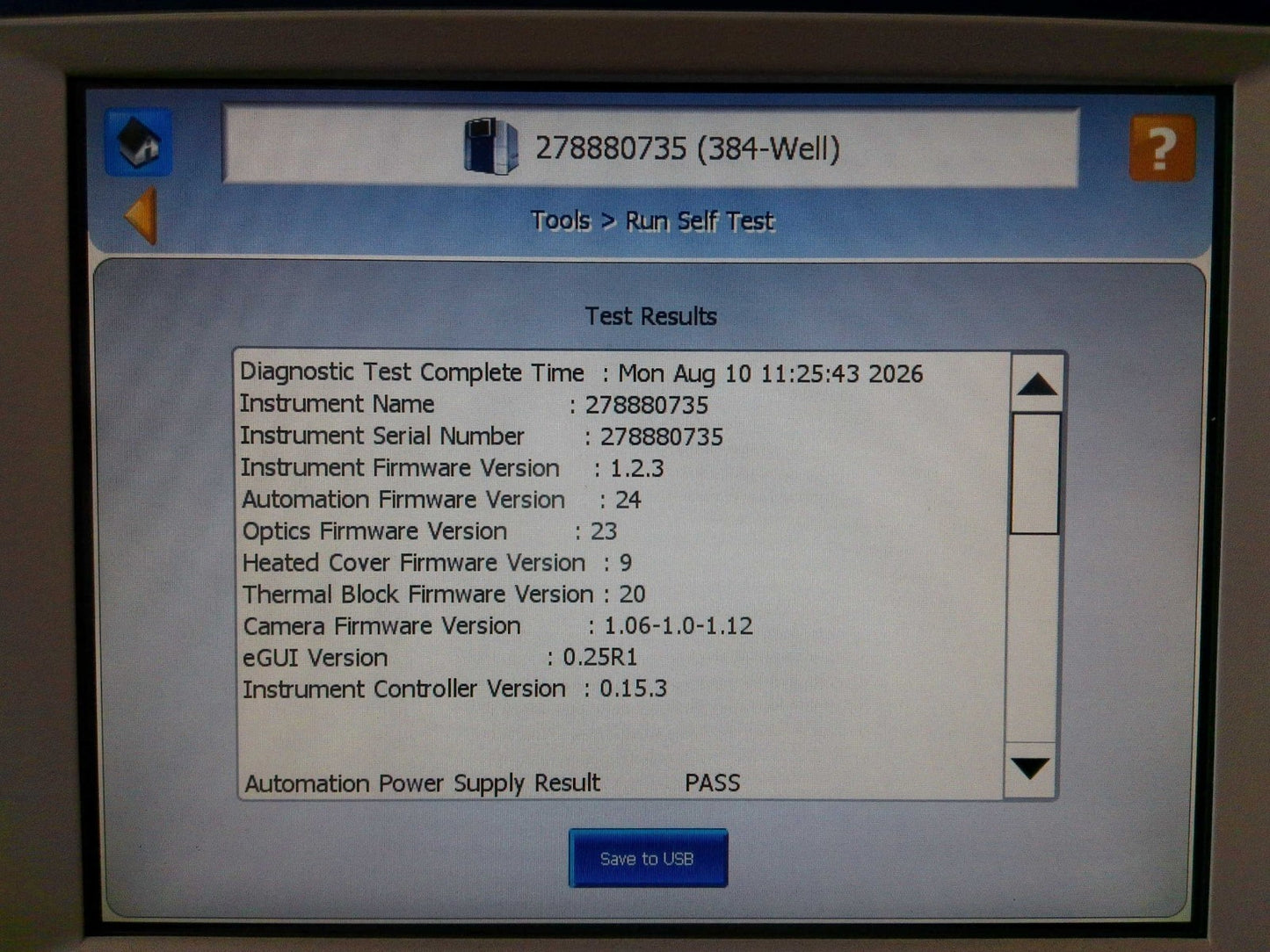Applied Biosystems 4453552 ViiA 7 Real-Time 384-Well Six-Color PCR System (2011)