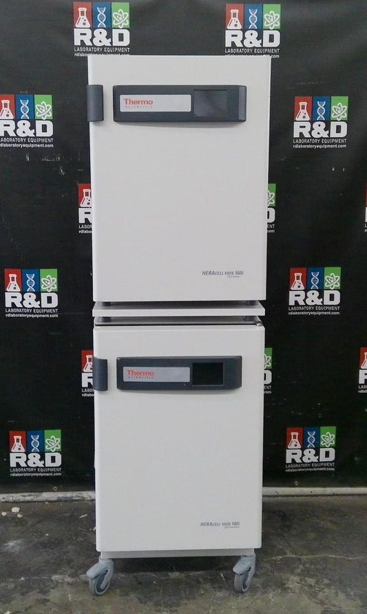 Thermo HERAcell Vios 160i Double Stack Copper Lined CO2 Incubators - Calibrated