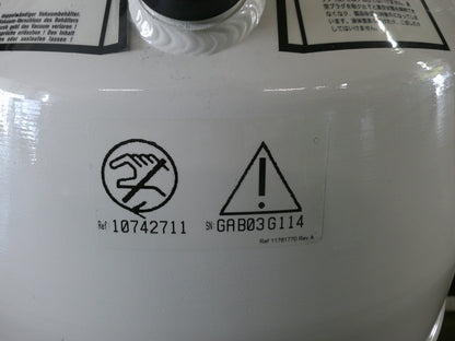 Thermolyne Bio-Cane 20 LN2 Liquid Nitrogen Dewar Cryo Storage Tank 20L w/ Dolly