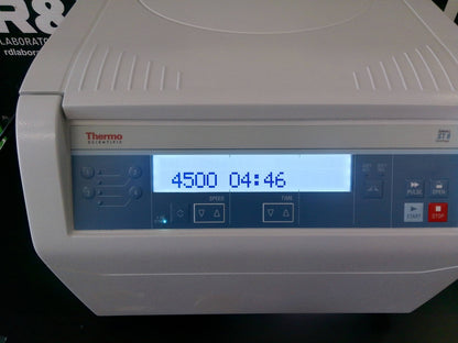 Thermo Scientific Sorvall ST8 Centrifuge w/TX-150 Rotor, Buckets, 2 Inserts