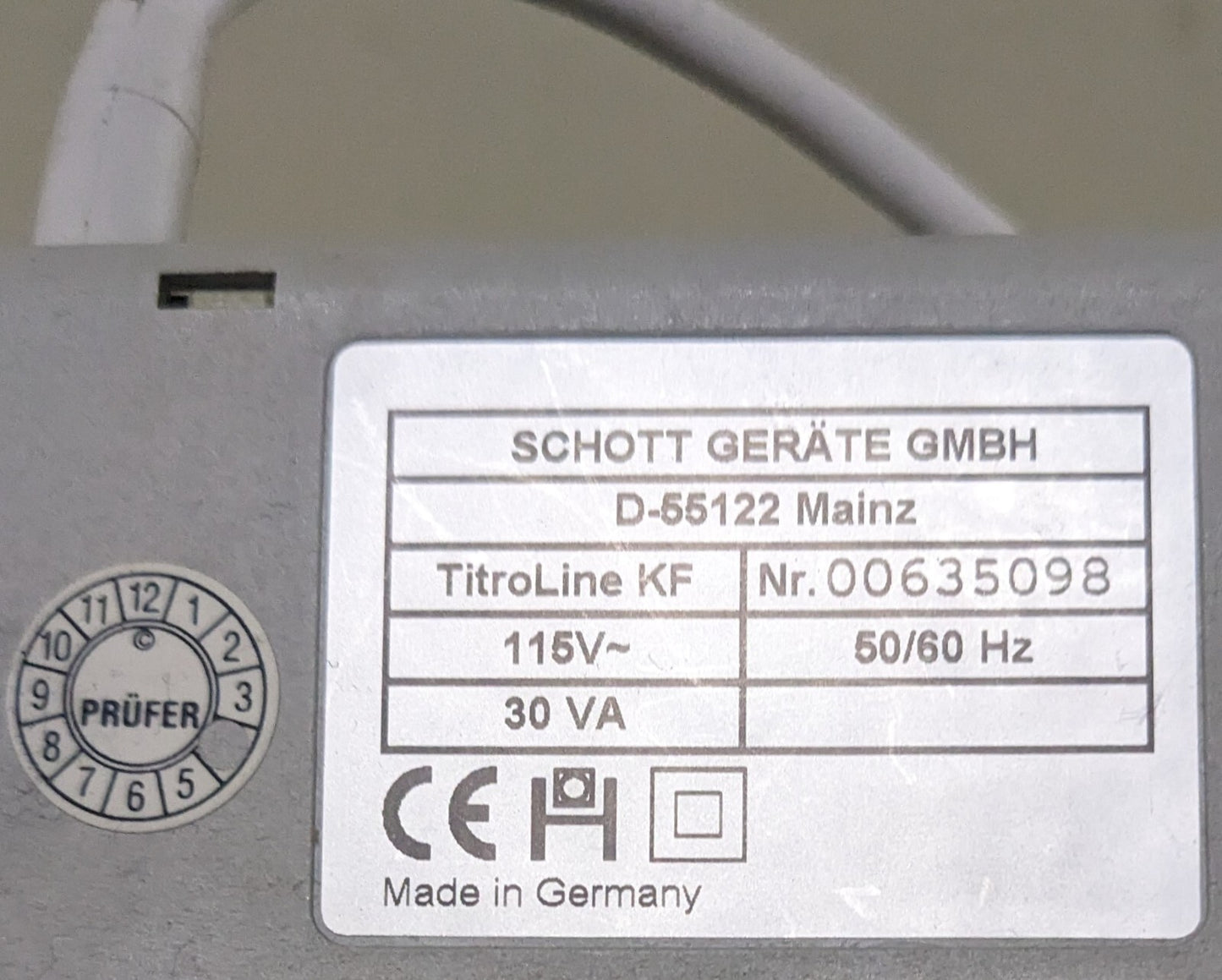 Schott Titroline KF Automatirc Titrator 120v