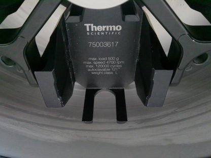 Thermo Heraeus Multifuge X3R Refrigerated Benchtop Centrifuge w/Plate Rotor 120v