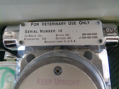 VetEquip Impac 6 Quad-Chamber Rodent/Mouse Veterinary Anesthesia System
