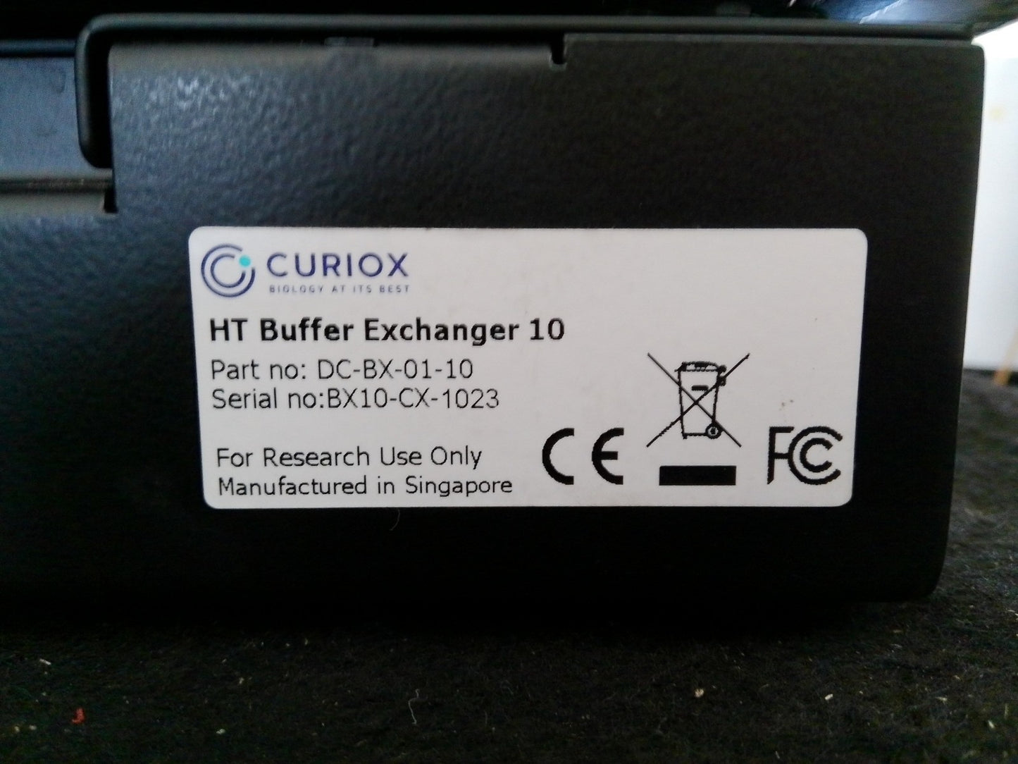 Curiox HT Buffer Exchanger 5 w/ HT2000 Laminar Wash Station 96