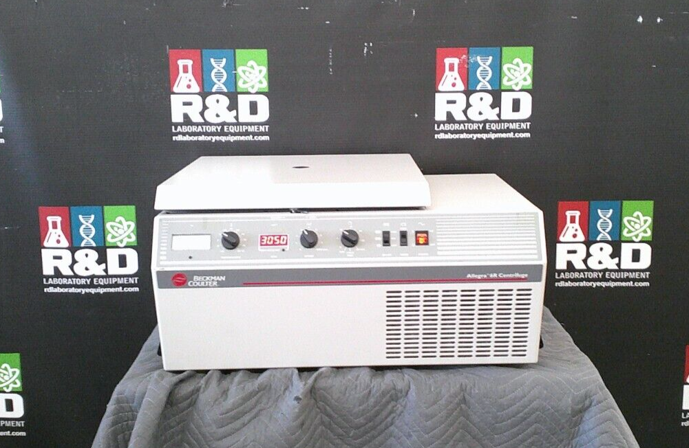 Beckman Allegra 6R Refrigerated Benchtop Centrifuge w/Rotor, FULLY TESTED