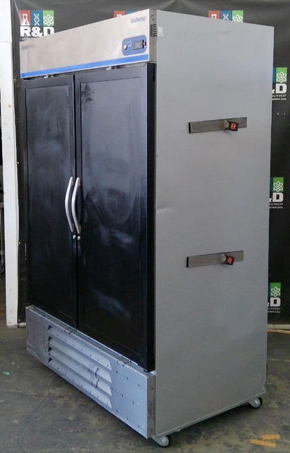 FisherBrand FBG49RSGA Isotemp Glass Double Door Laboratory +4C Refrigerator 49Cf