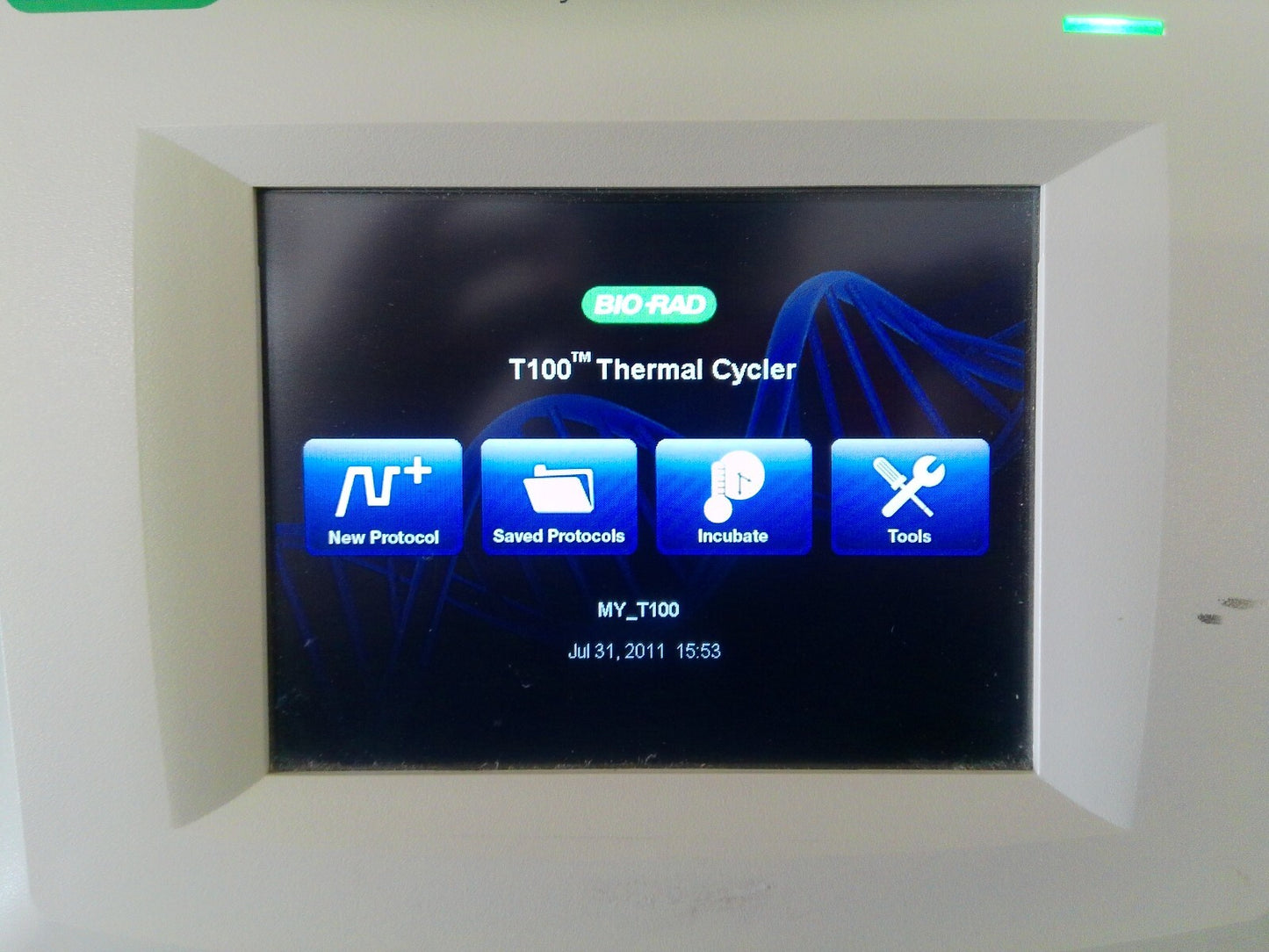 Bio-Rad T100 96 Well Thermal Cycler PCR Gene Analysis System FULLY TESTED 2015