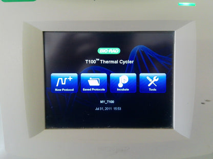 Bio-Rad T100 96 Well Thermal Cycler PCR Gene Analysis System FULLY TESTED 2015