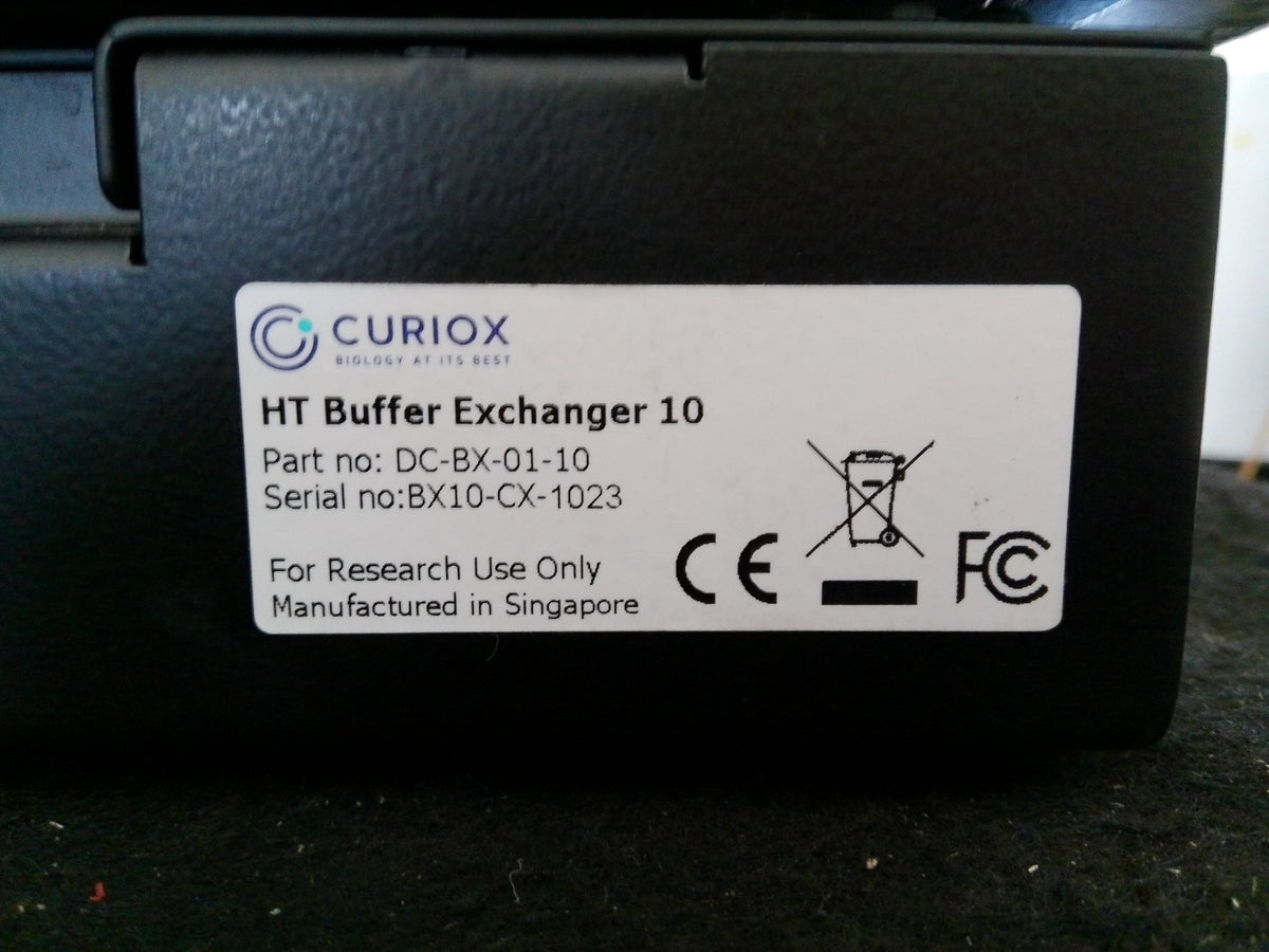 Curiox HT Buffer Exchanger 5 w/ HT2000 Laminar Wash Station 96