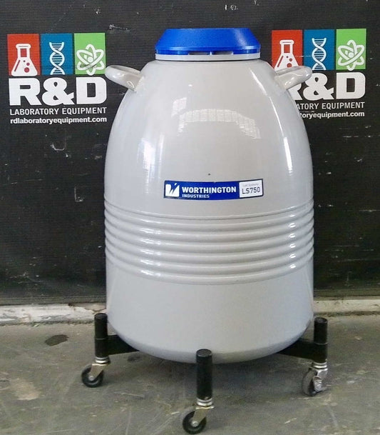 Worthington LS750B-R Cryo Nitrogen LN2 Biological Storage System w/Racks