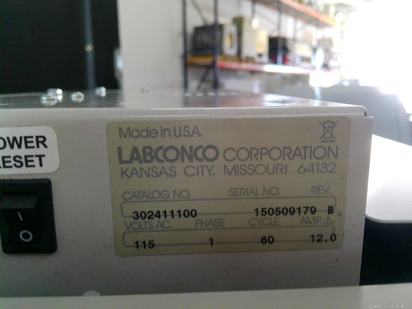 Labconco 4ft Logic+ A2 Biosafety/Biological Safety Cabinet w/Stand & UV+Warranty