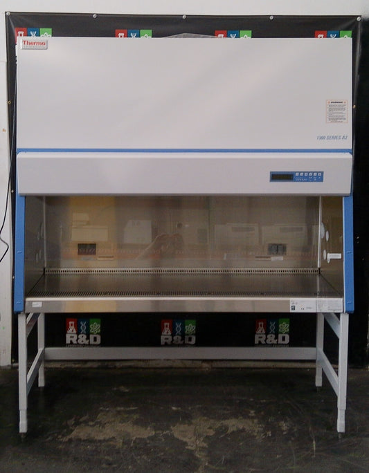 Thermo Scientific 6ft 1377  A2 Biosafety Cabinet w/UV & Stand FULLY TESTED