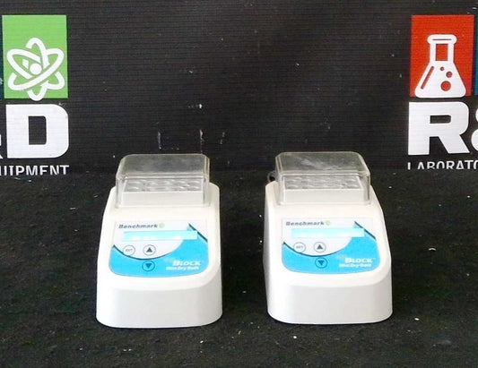 Benchmark BSH200 My Block Mini Dry Bath model w/0.2 mL block (Lot of 2)