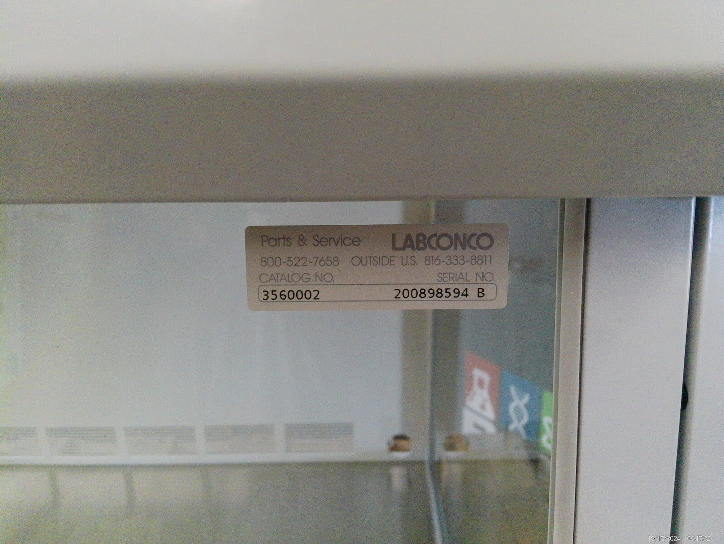 Fisherbrand / Labconco 3ft 3560002 PCR Laminar Flow Workstation FULLY TESTED