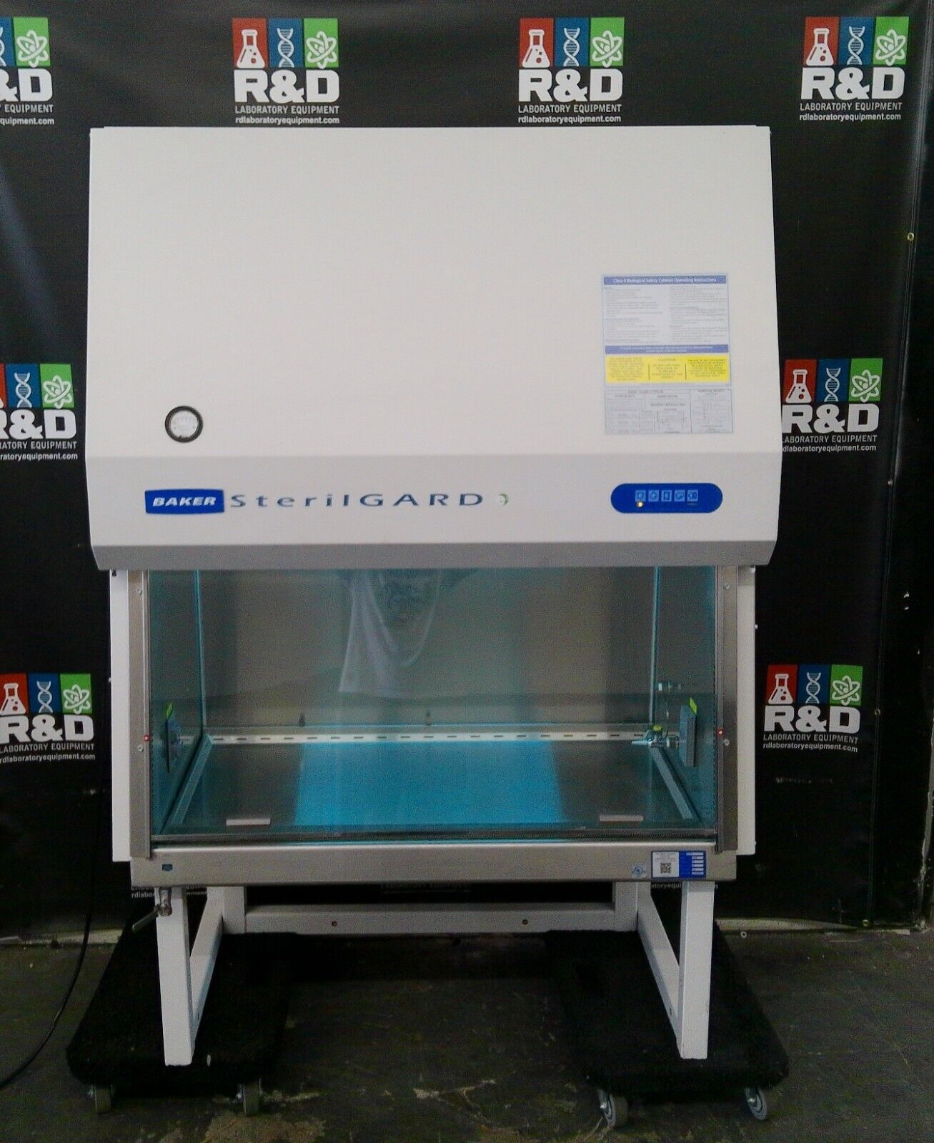 Baker 4ft SG404 A2 Biosafety Cabinet w/ Caster Stand & UV FULLY TESTED