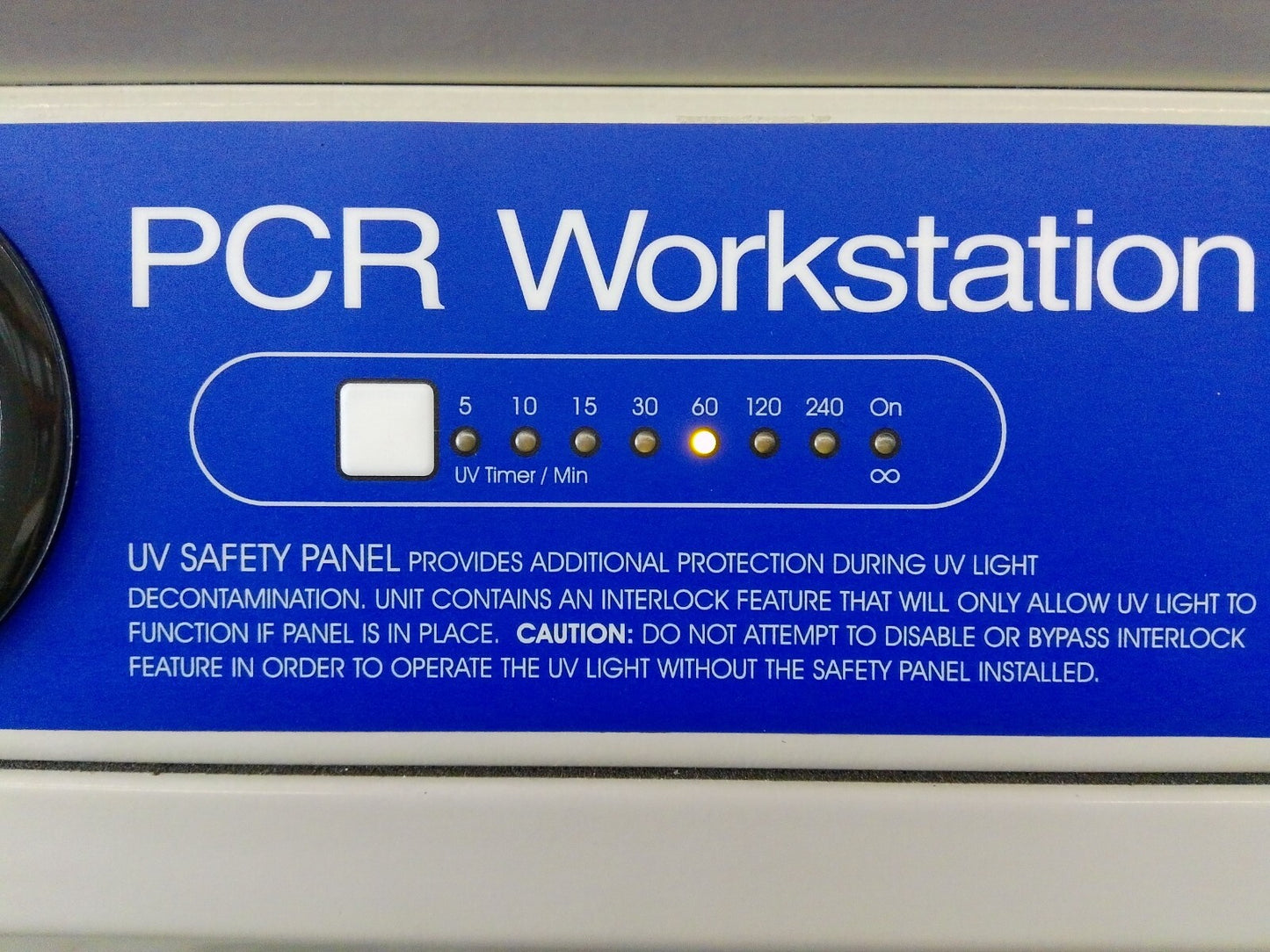 Fisher Scientific Labconco 3560000 2ft PCR Workstation w/UV & Stand FULLY TESTED