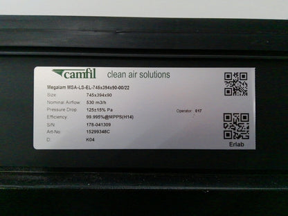 Erlab Captair 321 Smart Ductless Fume Hood w/ Filter (no Base/ Stand)