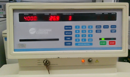 Beckman Coulter J6-MC High-Capacity Refrigerated Floor Centrifuge w/ Rotor