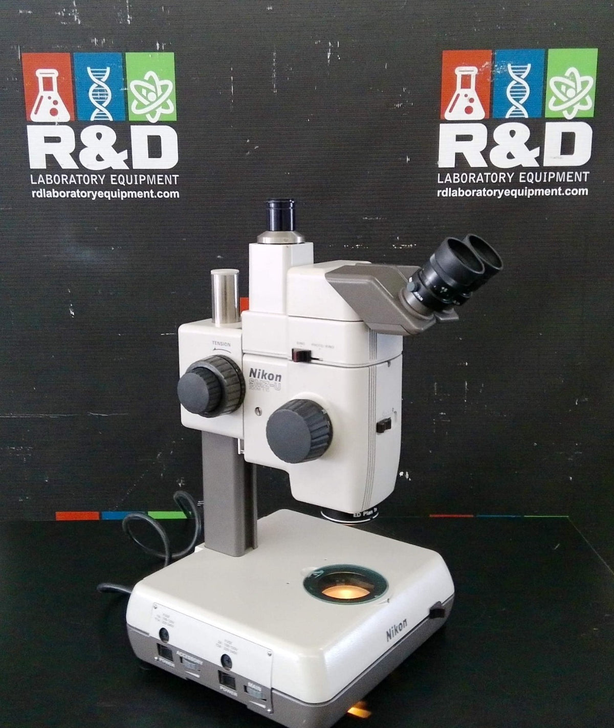 Nikon SMX-U ZOOM 1:10 Stereoscopic Microscope w/ ED Plan 1X Optic