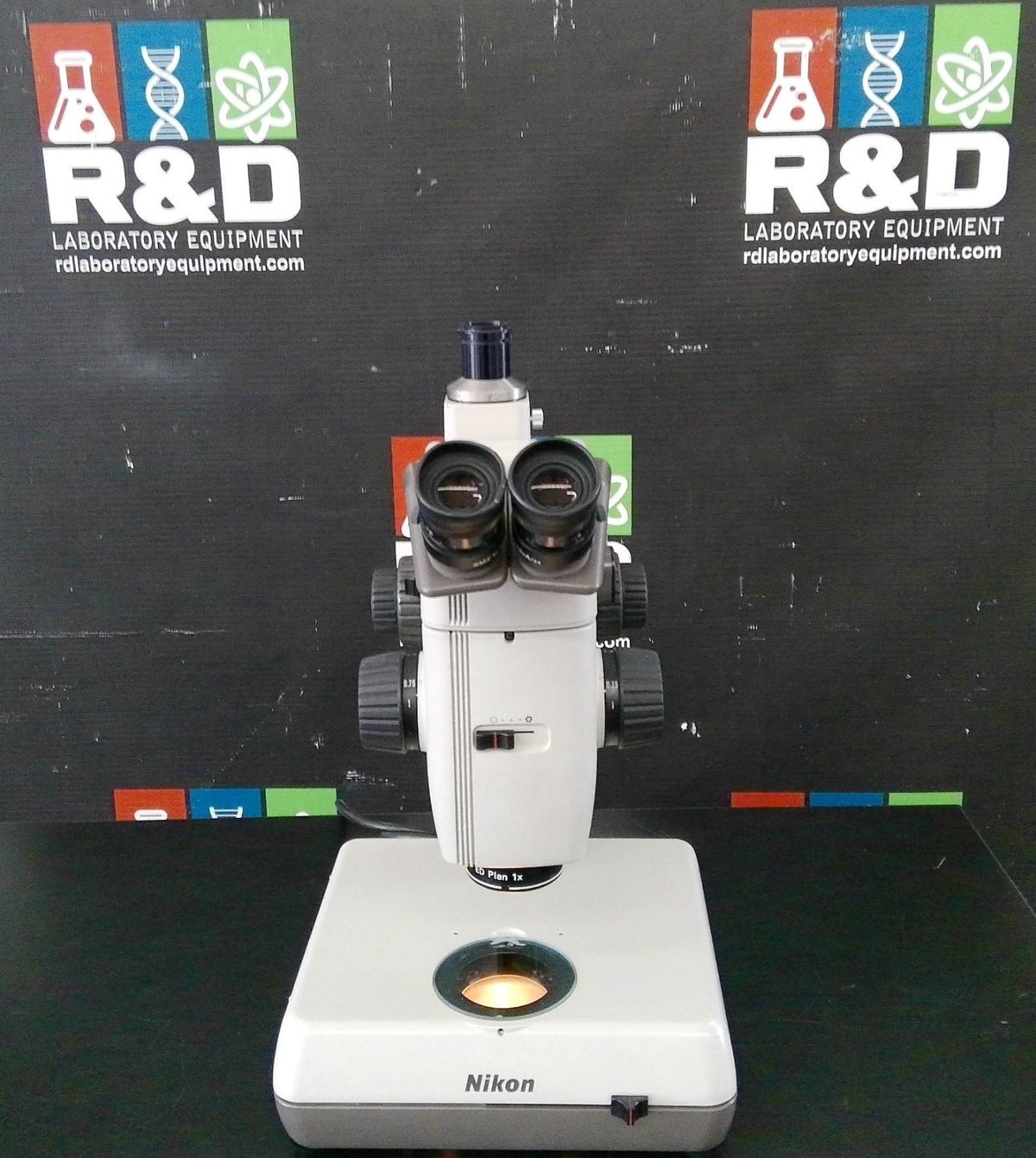 Nikon SMX-U ZOOM 1:10 Stereoscopic Microscope w/ ED Plan 1X Optic