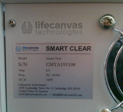 Lifecanvas Technologies Smart Clear Tissue Clearing Device