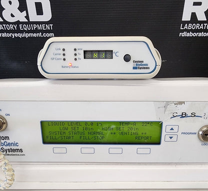 CBS Isothermal V32000-AB/C Cryo LN2 Nitrogen Carousel Storage System 70L