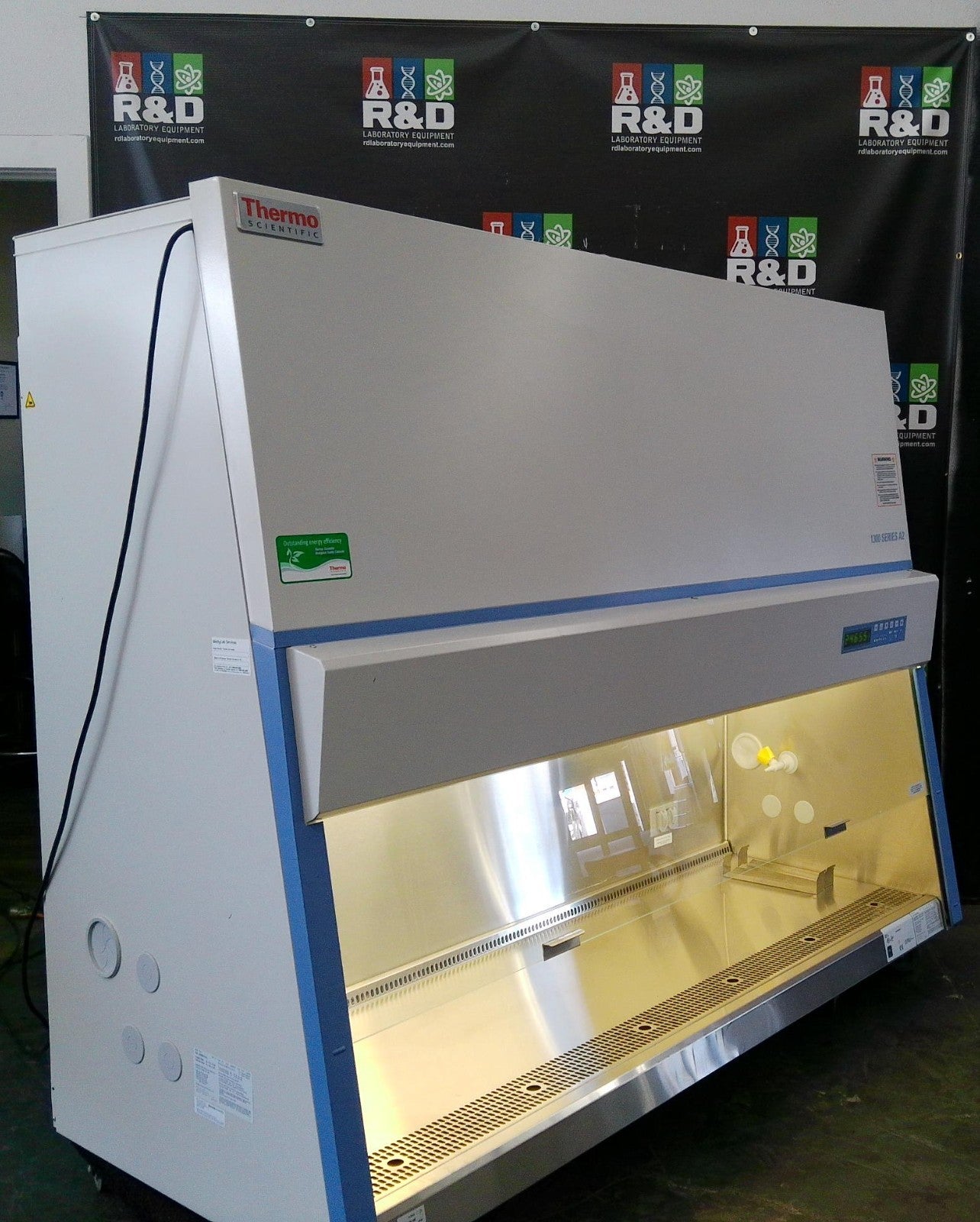 Thermo Scientific 6ft 1377 A2 Biosafety Cabinet w/UV & Stand FULLY TESTED